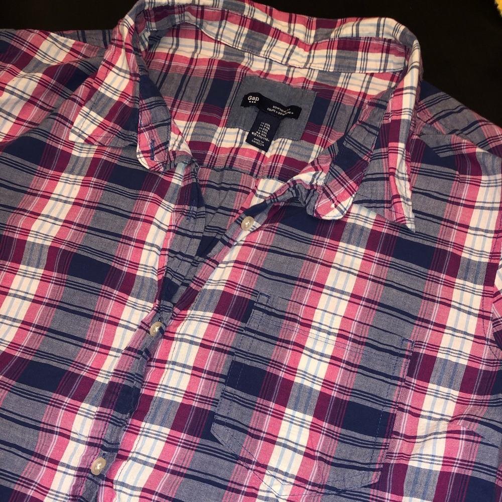 Plaid Button Down